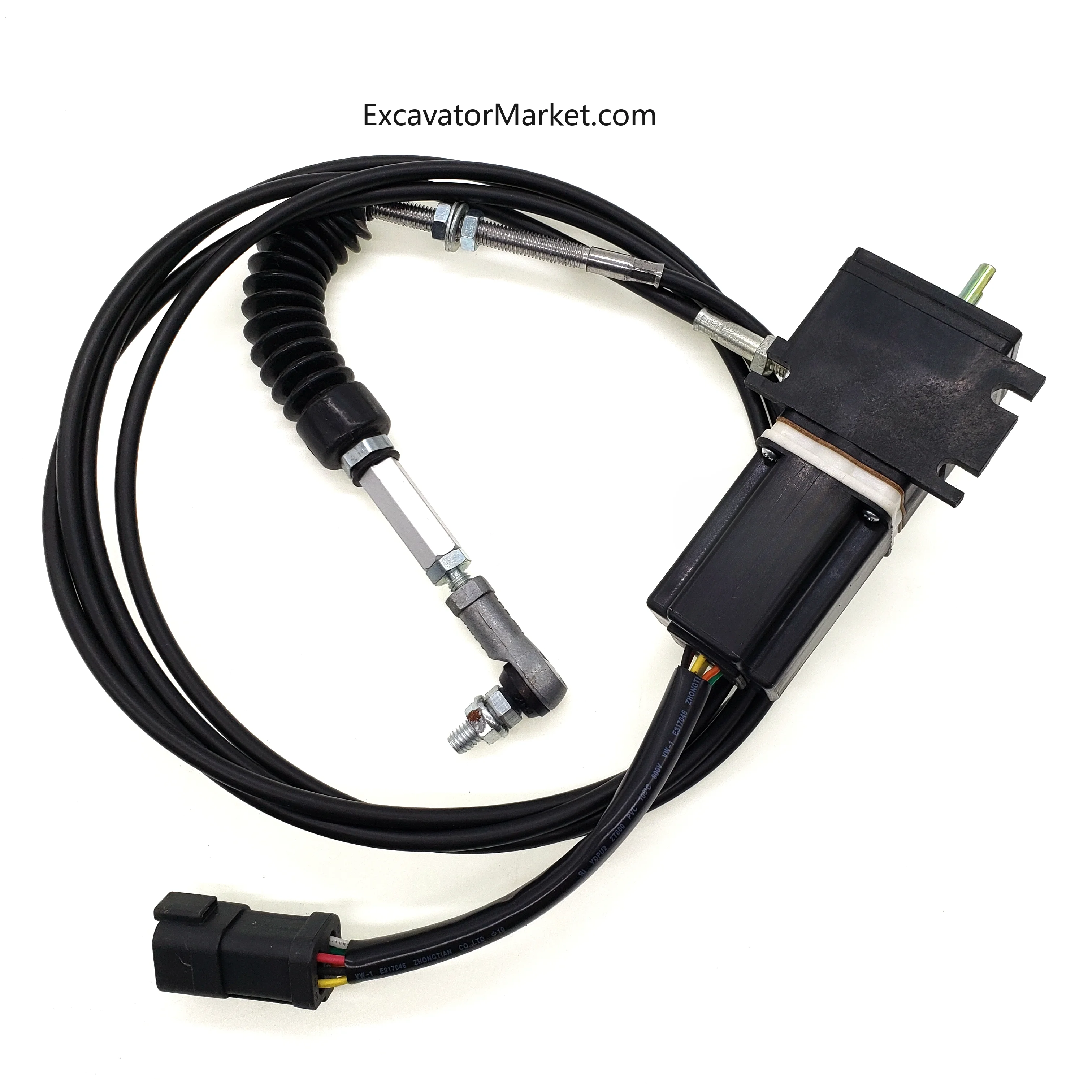 Excavator Spare Komatsu pc60-7 78 135 228uu 128us excavator throttle motor refueling motor throttle cable accessories