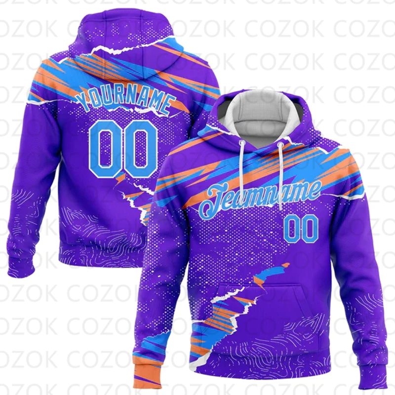 Customized Hoodies Red Decorative pattern Color Jersey 3D Printed  Unisex Pullovers Hoodie Casual Sweatshirts
