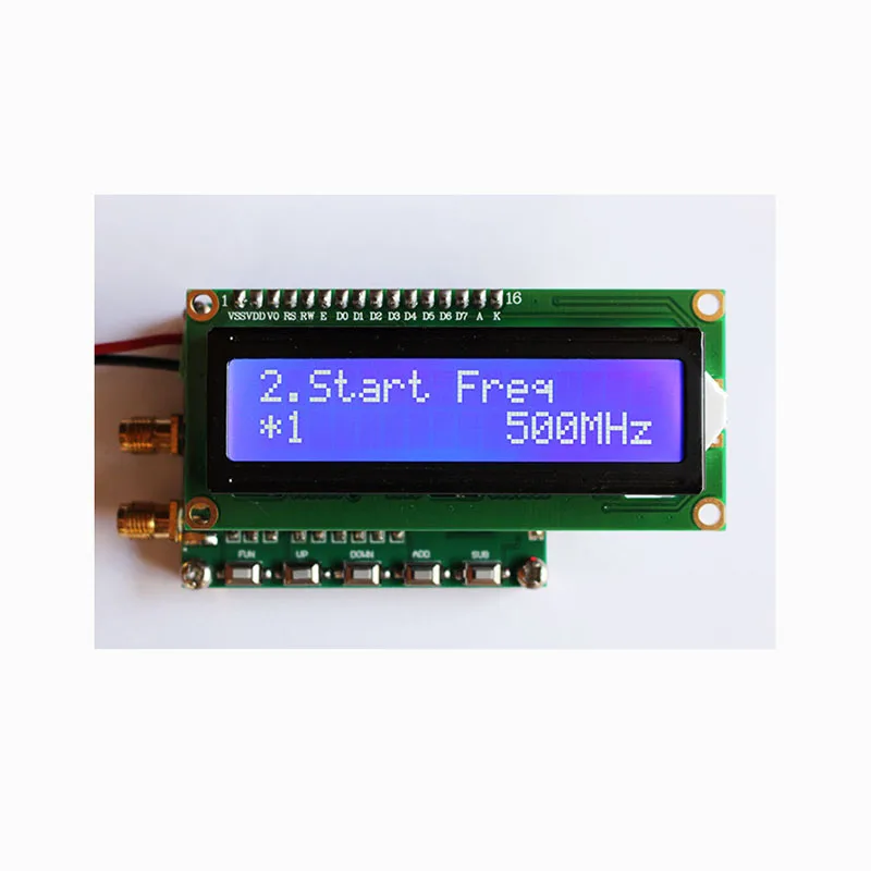 

RF signal generator with frequency sweep function RF signal generator 140MHz~4.4GHz