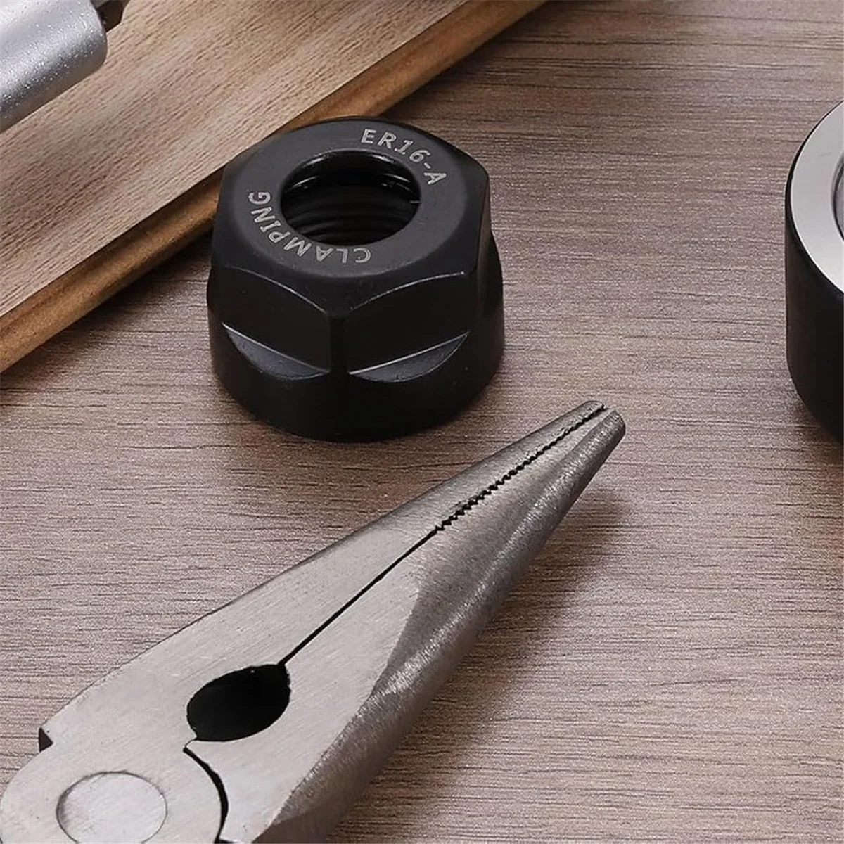 CNC 밀링 척 홀더 선반, ER20A(M25)용 BAAQ 5개 클램핑 콜릿 클램핑 너트