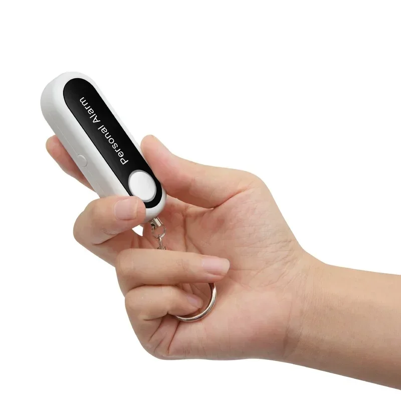 Personal Security Alarm With LED Lights, Emergency Safety Alarm For Women, Men, Child, 125DB Portable Self Defense Alarm Keychai