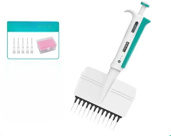 DXY 8 Channels Adjustable Volume Autoclavable Micropipette for Lab