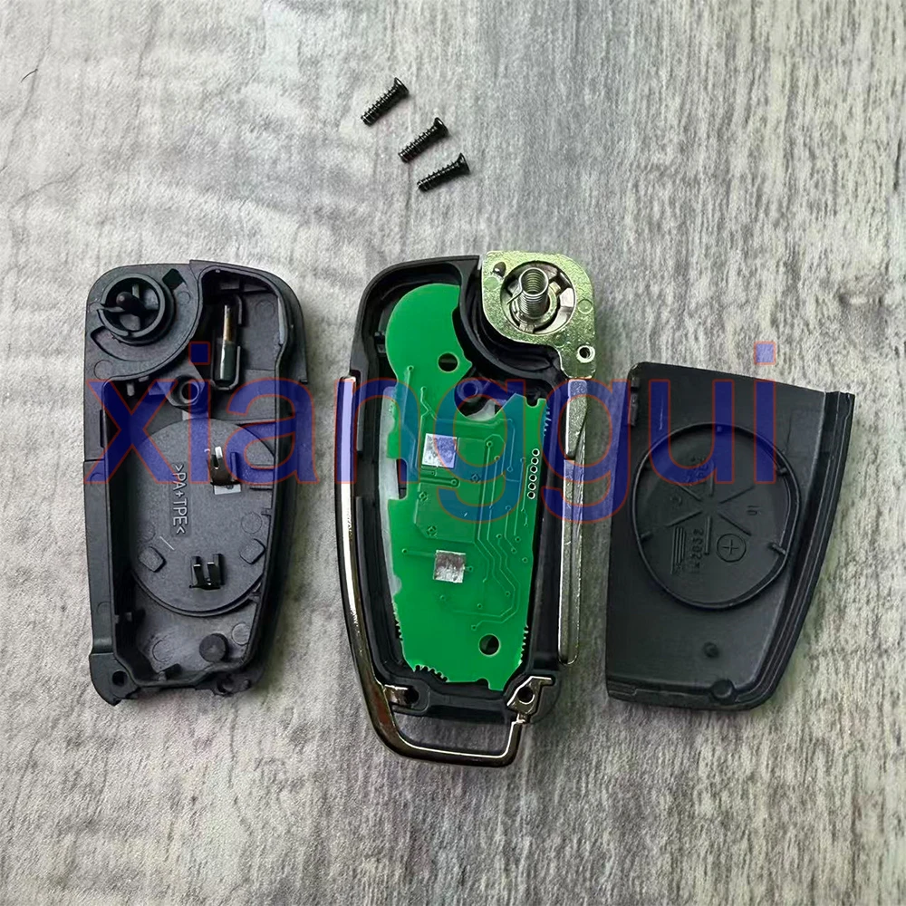 8X0837220D 8P0837220D 433/434MHZ Car Key Remote Key Shell for Audi Q7 B7 Q3 A3 TT A2 A8 A6 A6L A4 S5 C5 C6 B6 A4L A5 Q5 S RS S1