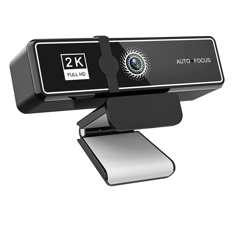 Webcam 4K 2K Full HD Web Camera 30fps Messa a fuoco automatica con microfono Spina USB Web Cam per PC Computer portatile Video Mini telecamera