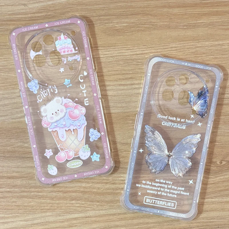 

For Nothing Phone 3A Pro Crystal Case Air Bag Protect Matte Back Shell For Nothing 3A Cover For Nothing Phone 3A 2A Plus Coque