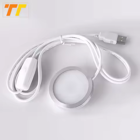 LED USB 5V LED Under Cabinet Light Model cabinet Display Case Shelf Counter Lighting Caravan Camper Spot Lamp Interior lights 3W