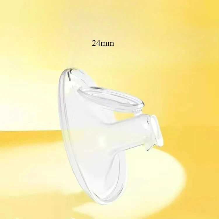 مناسبة لمضخة الثدي الكهربائية Medela غطاء قرن الفيلم الأصفر القسطرة الحرة جناح قافية الحرير المحمولة باليد