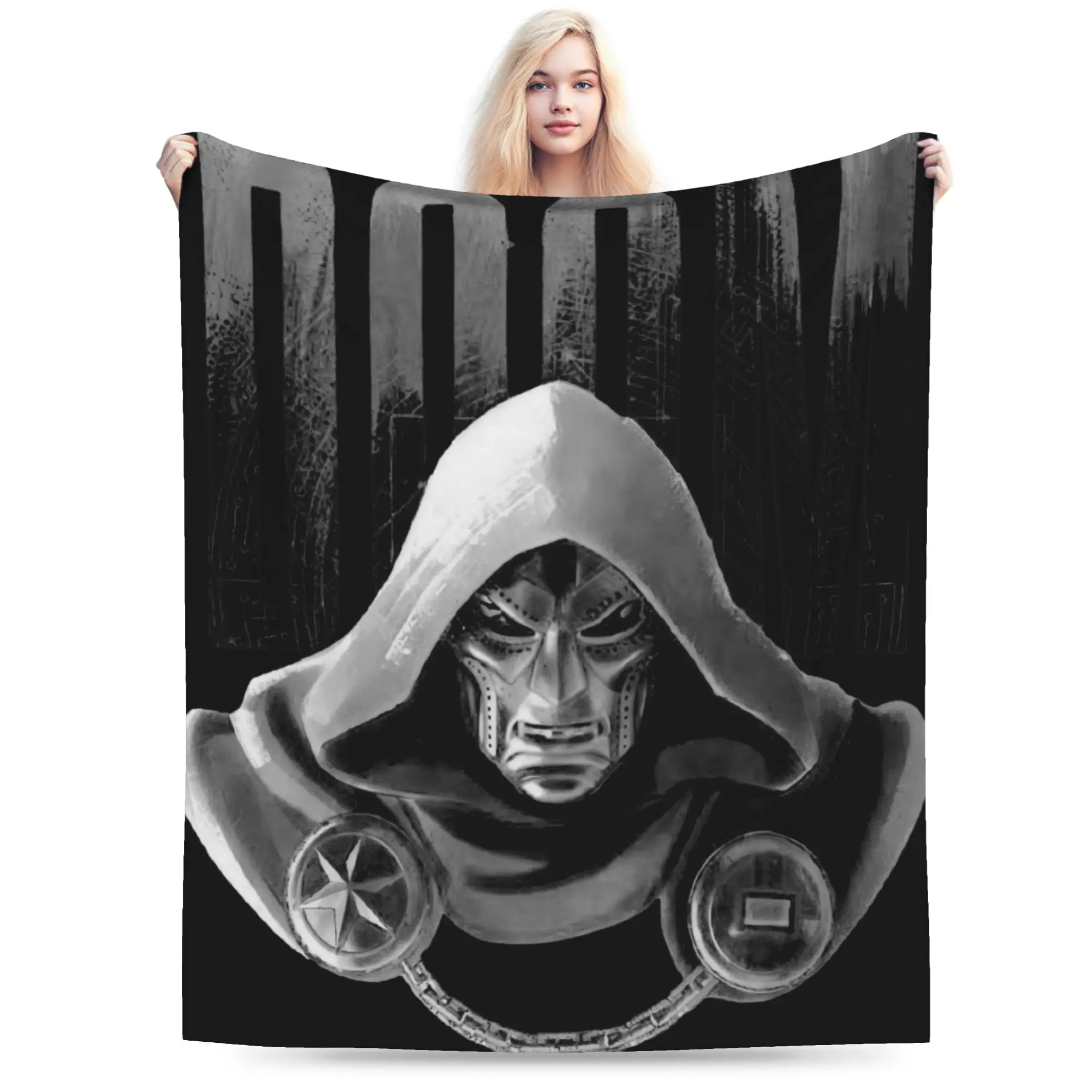 dr.Dooms  Blankets Ultra-Soft Fleece Comfort Gift  Throw Blanket Plush Thin Quilt