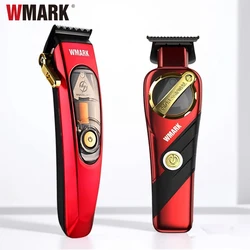 WMARK 9000RP Magnetic Levitation Vector Motor Professional Hair Clipper Trim Set DLC Hairstylist Engraving Shear