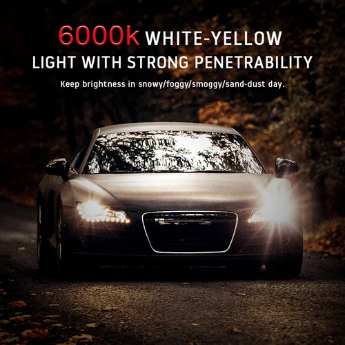 Imagen 2 del producto 30/1 Uds 100W 6000K H7 faro LED Super brillante lámpara de circulación diurna luz xenón blanco halogen bombillas de luz antiniebla de coche