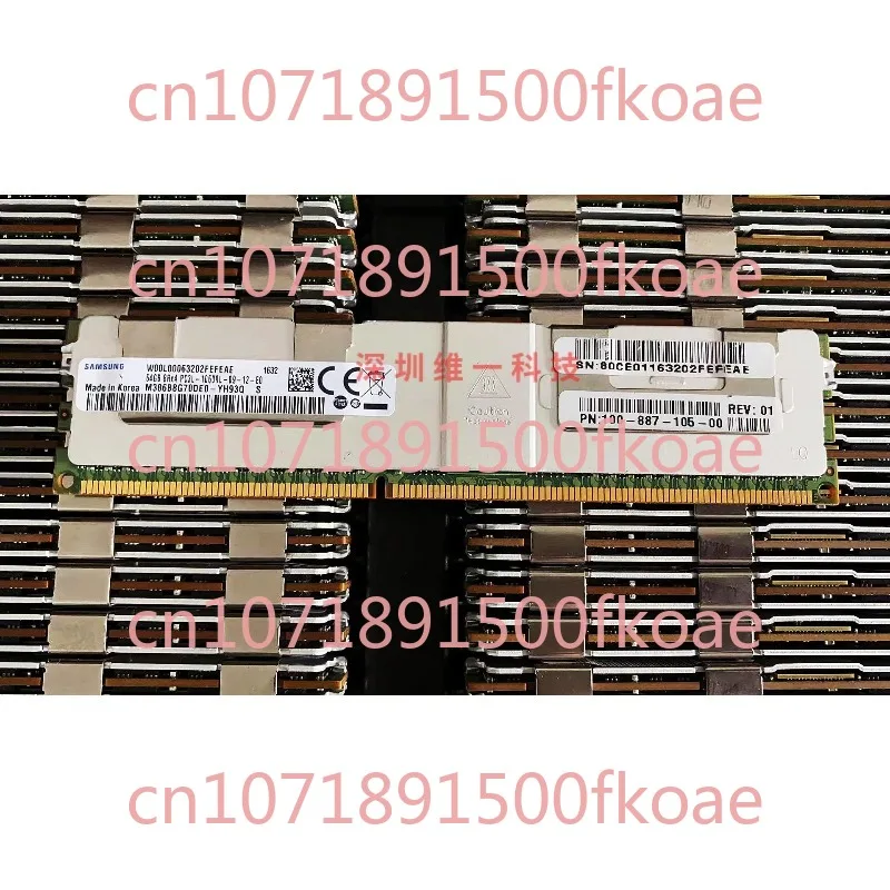 

Original 64G 8RX4 10600L DDR3 Server Memory 64GB 1333 ECC REG