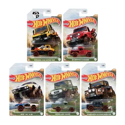 Hot Wheels Cars Gdg44 Series UNIMOG 1300/JEEPSTER/TOYOTA LAND CRUISER 1/64 Collection Model Die-cast Car Toy Vehicles