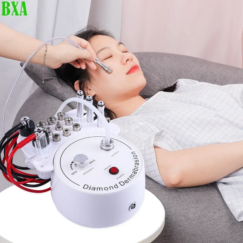 New 3 in1 Diamond Microdermabrasion Dermabrasion Machine Water Spray Exfoliation Beauty Machine Wrinkle Face Peeling Machine