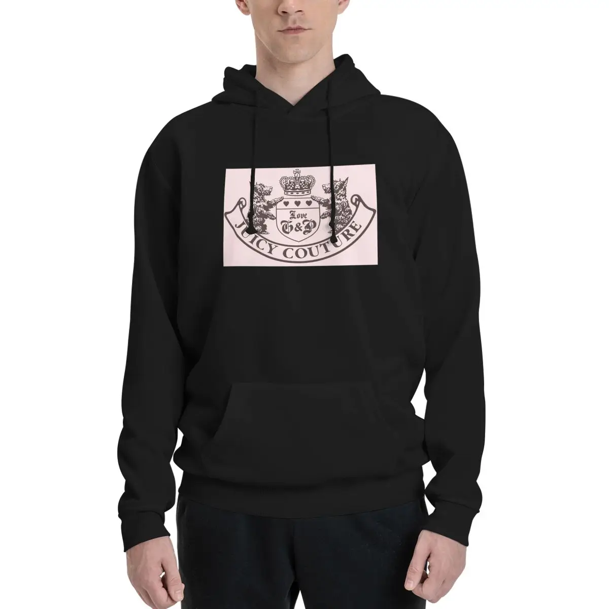

Y2k Juicy Couture Crest Hoodie Hip Hop Pullover Autumn Winter Men Women Couple Sweatshirts Long Sleeve Tops