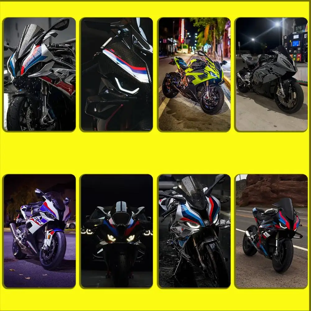 

Motorcycle Bike Moto B-Bmwes Card Stickers For Debit Bank Credit Cards Metro Bus Pass Sticker Decoration Cover Skin