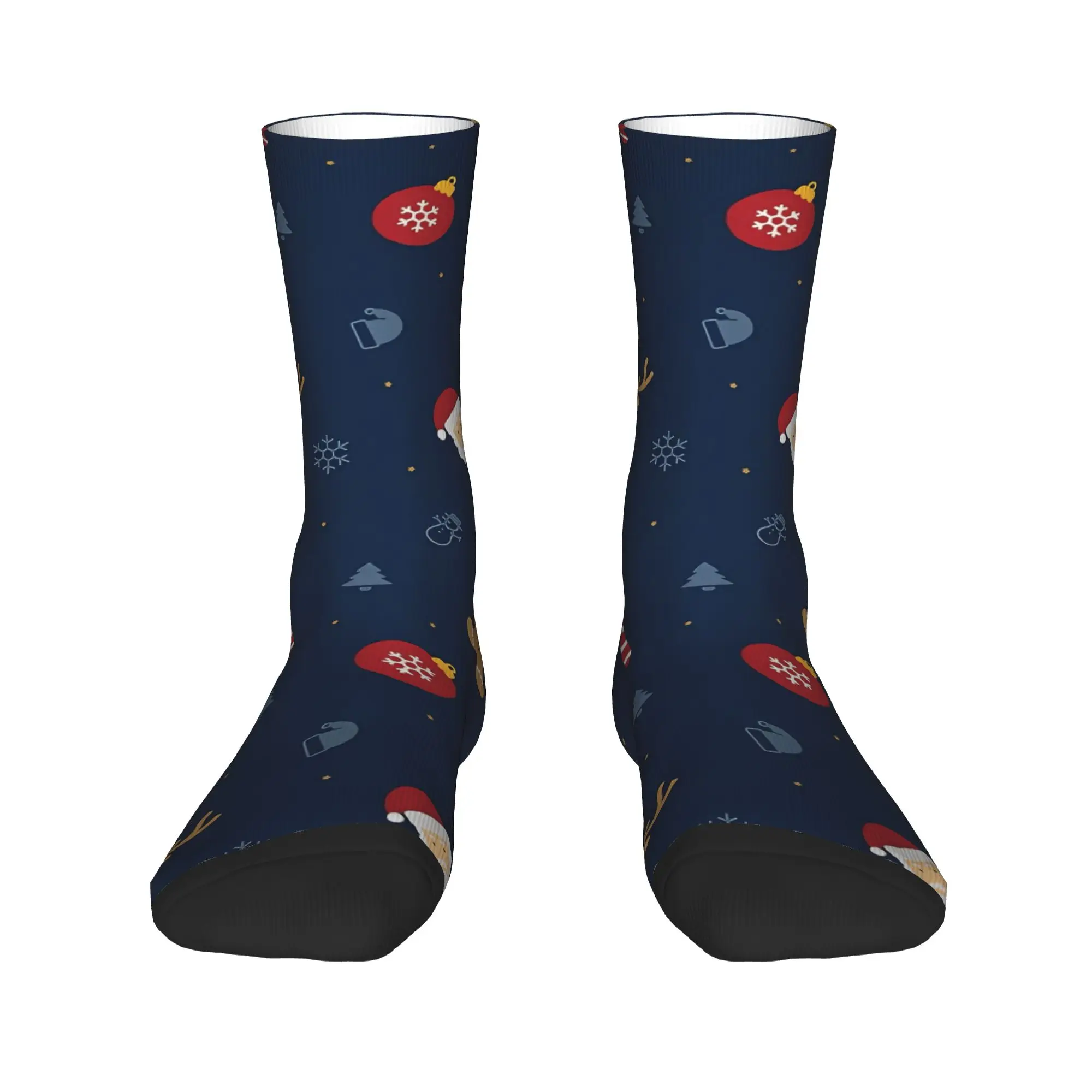 New Christmas tree design Socks  Funny Stockings Spring Anti Slip Women Men Socks Soft Design Outdoor Socks