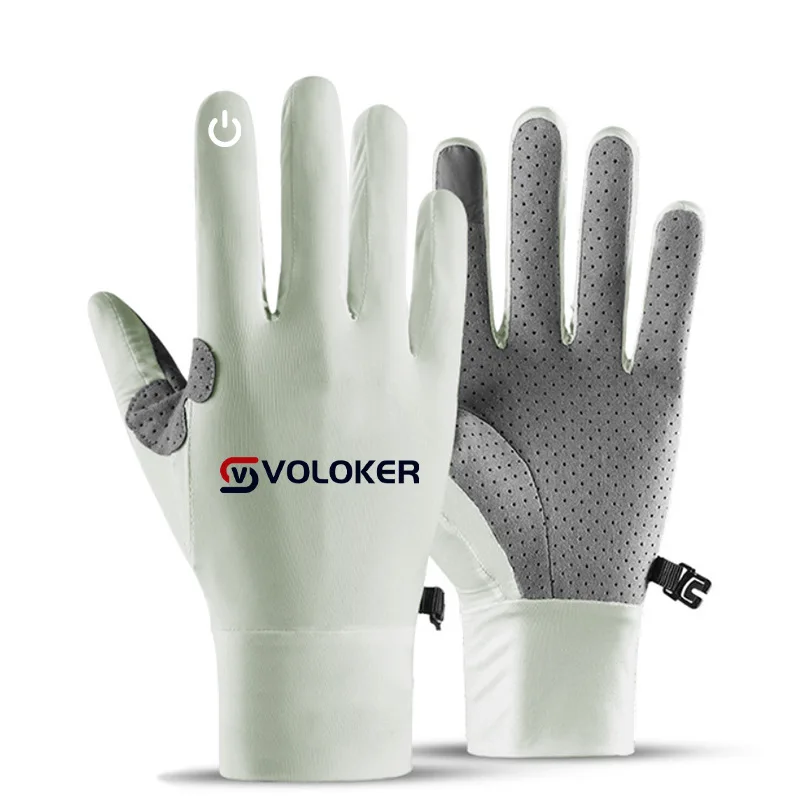 

Sunscreen gloves, ice silk cycling, sports, fishing, fitness, touch screen gloves