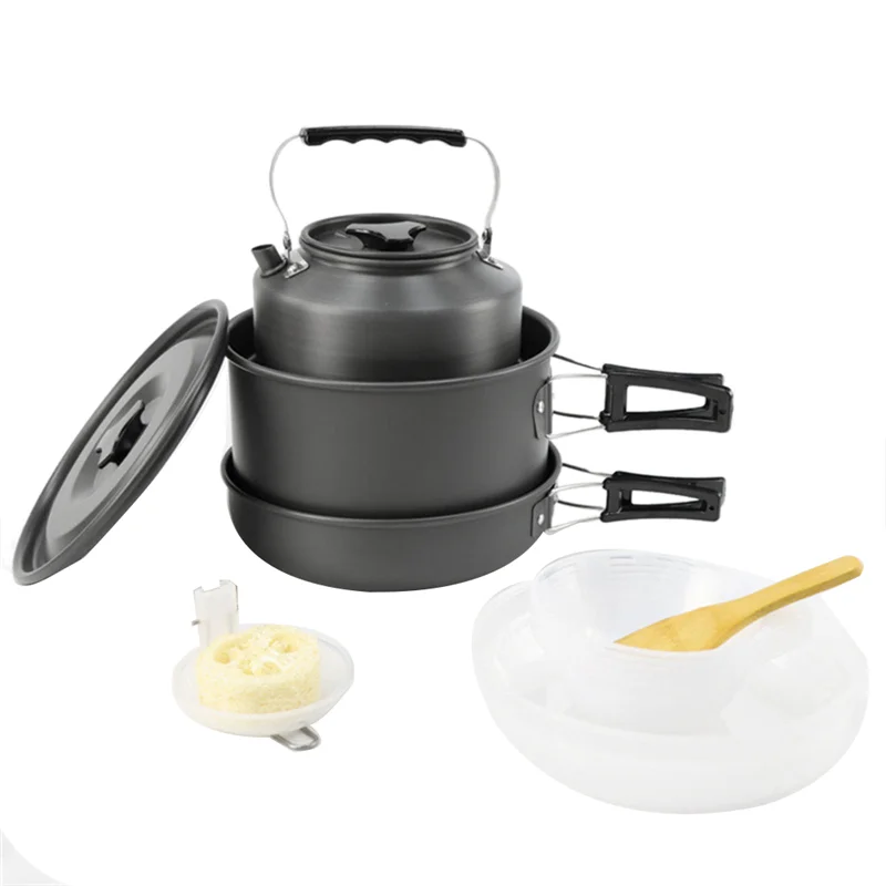

TURE Camping Cookware Set Camping Cookware With Carrying Bag,For Outdoor Camping Backpacking Picnic