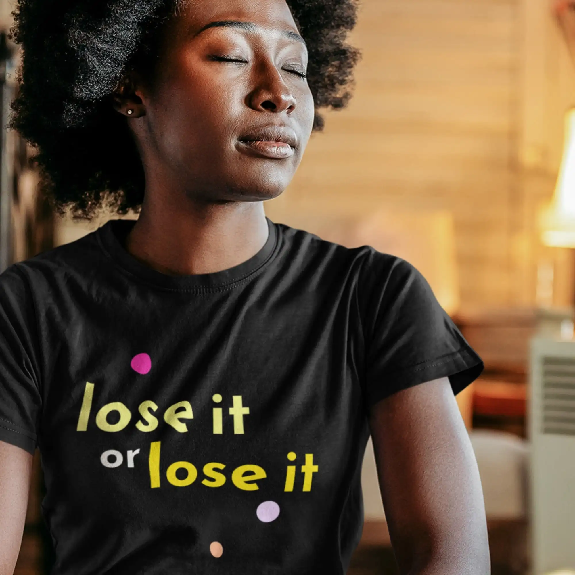 Lose It Or Premium Bella Canvas T Shirt Nonsensical Silly Skatewear Colorful Fun Positivity