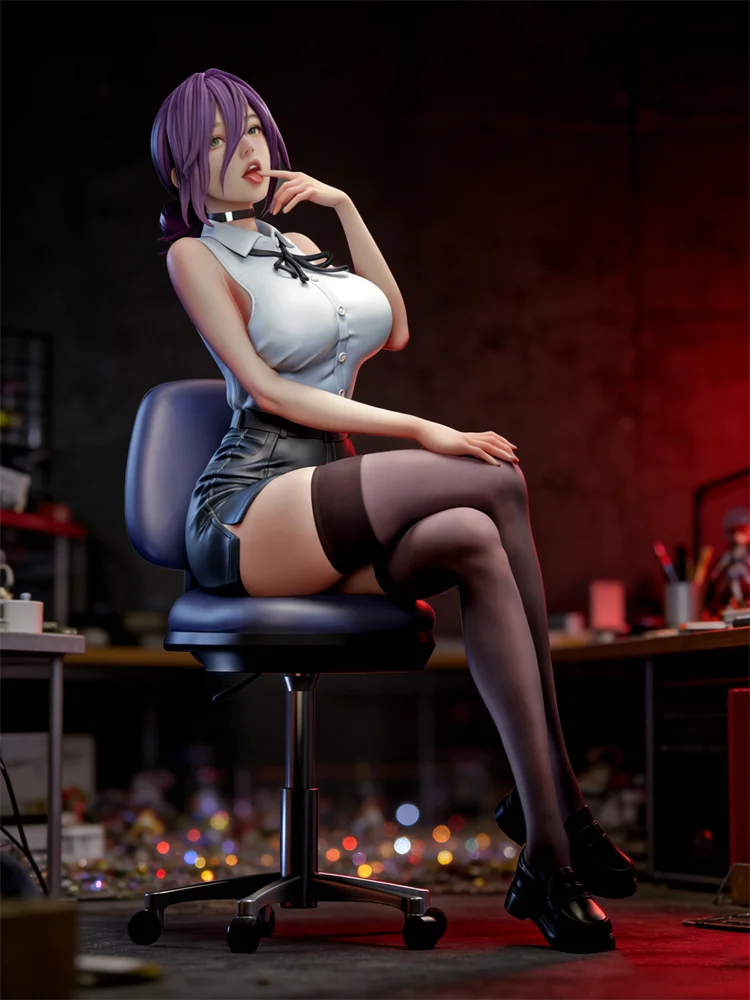 LinDeekin D287 مجموعات جراج ثلاثية الأبعاد مخصصة غير مطلية نماذج GK راتينج أبيض أحجية الصور المقطوعة المفككة لنماذج الشخصيات