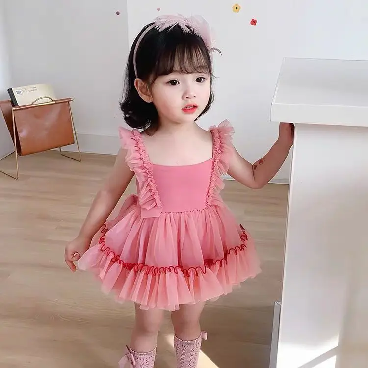 

Josaywin Dress for Baby Kids Girl Vestido A-LINE Casual Mesh Birthday Party Princess Evening Girl Dresses Children Clothes Girl