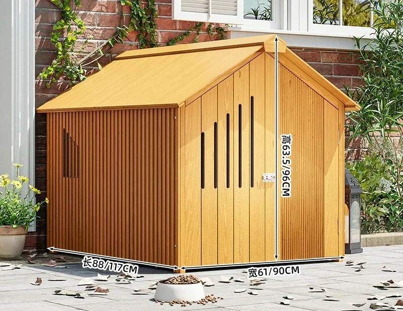 Warm Kennel In Winter Universal In All Seasons Teddy Small Dog Closed Outdoor Rainproof And Bite-proof