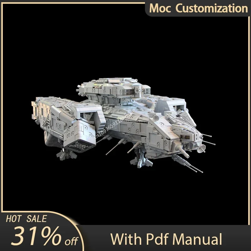 

9213pcs Moc Alien Spacecraft USCSS NOSTROMO 9803 Aircraft Carrier Model Building Blocks Assembly Bricks Toys Kids Education Gift