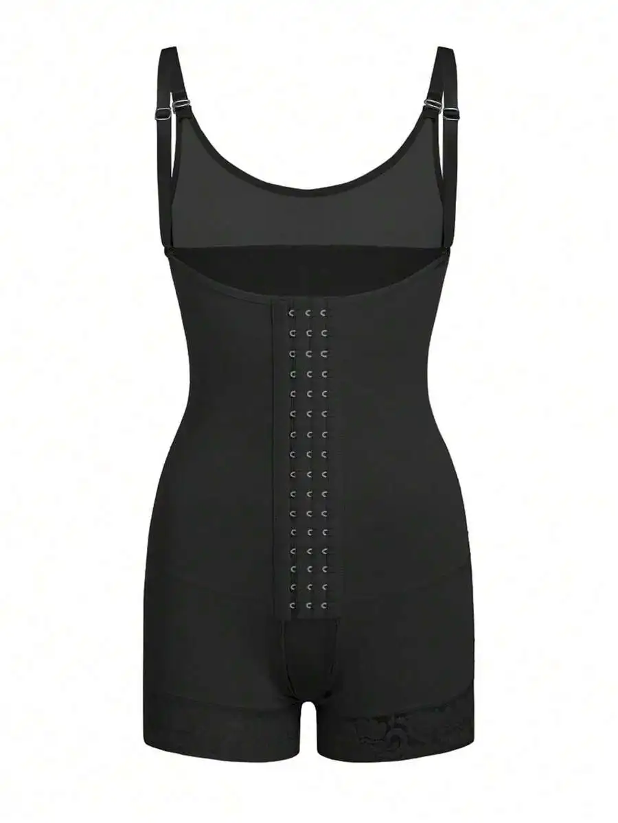 Shape Wear European And American Mesh One-Piece Shapewear With Waist Cinching, Abdominal Tightening, Hip Lifting, And Body