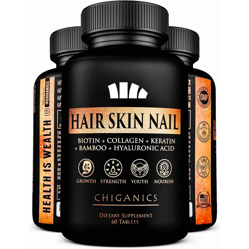 

Витаминный комплекс для роста волос, укрепляющий, придающий объем и здоровье волосам - 60 капсул