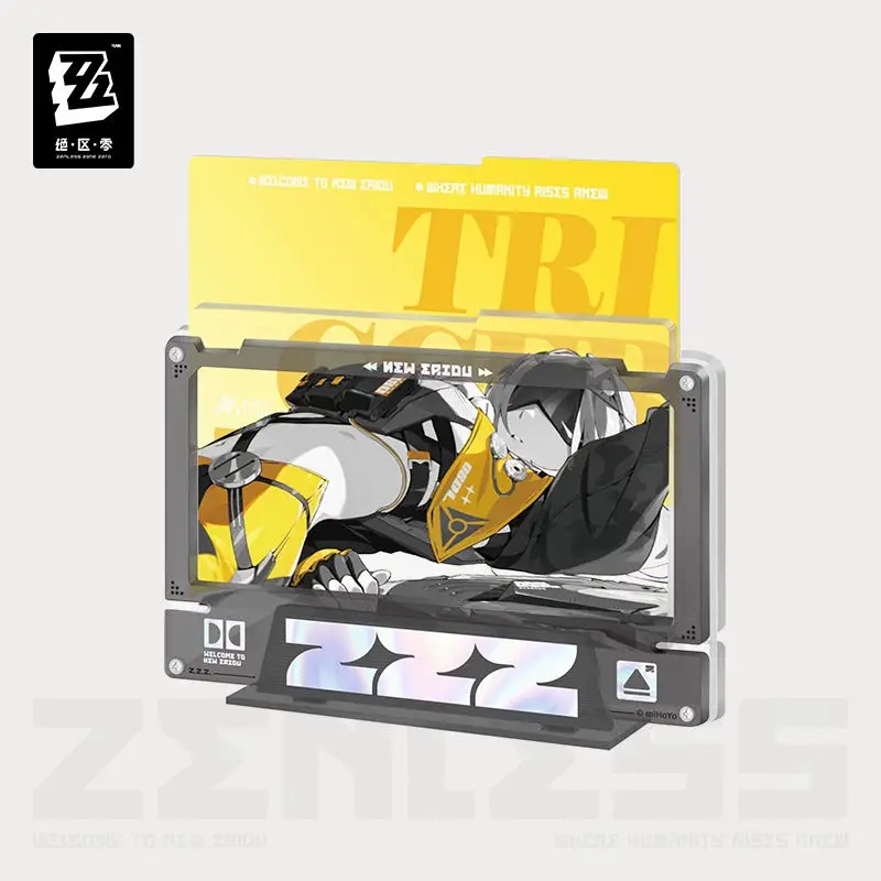 [Genuine] miHoYo Game Zenless Zone Zero Fixed Frame Acrylic insert Set Seed Orphie Trigger Anime Ornament Prop Cosplay Xmas Gift