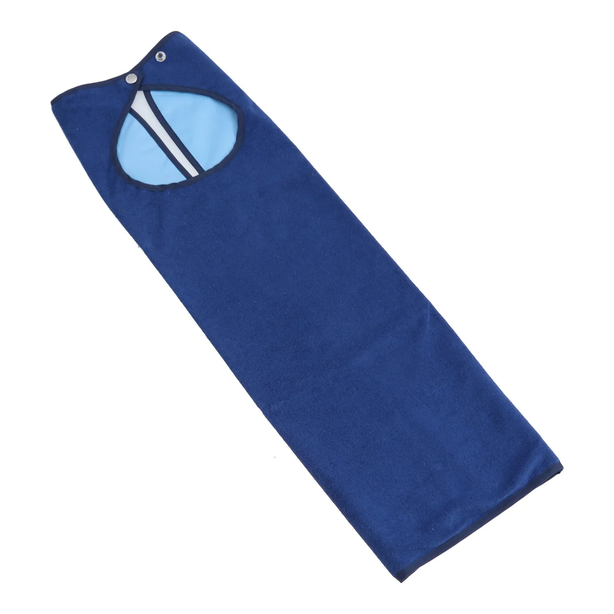 

Solid Color Machine Washable Adult Bib Double Layer Waterproof and Absorbent Protector for Clothes during Mealtime Or Recovery