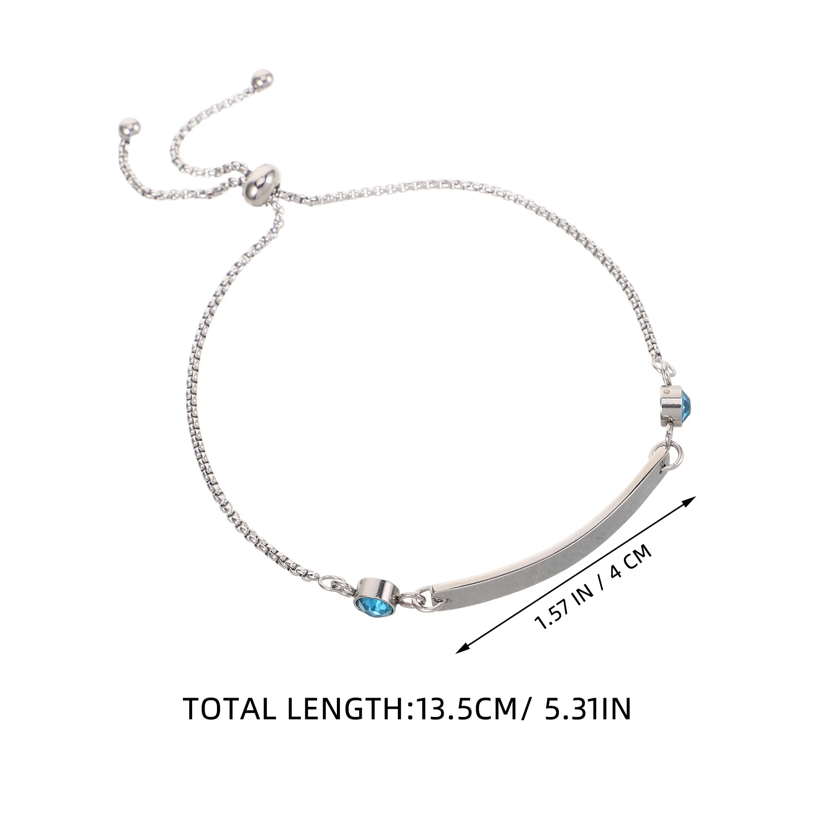 커플용 매칭 팔찌 2개, 스테인리스 스틸 조절 가능 각인 팔찌, 라인스톤 참 장식, 맞춤 제작 커플 팔찌