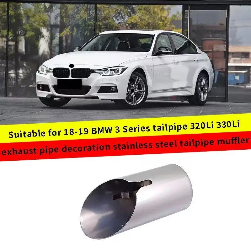 

Car exhaust pipe for BMW 3 Series 320Li 330Li F30 F31 from 2018 - 2019, specially designed for original vehicle modification.