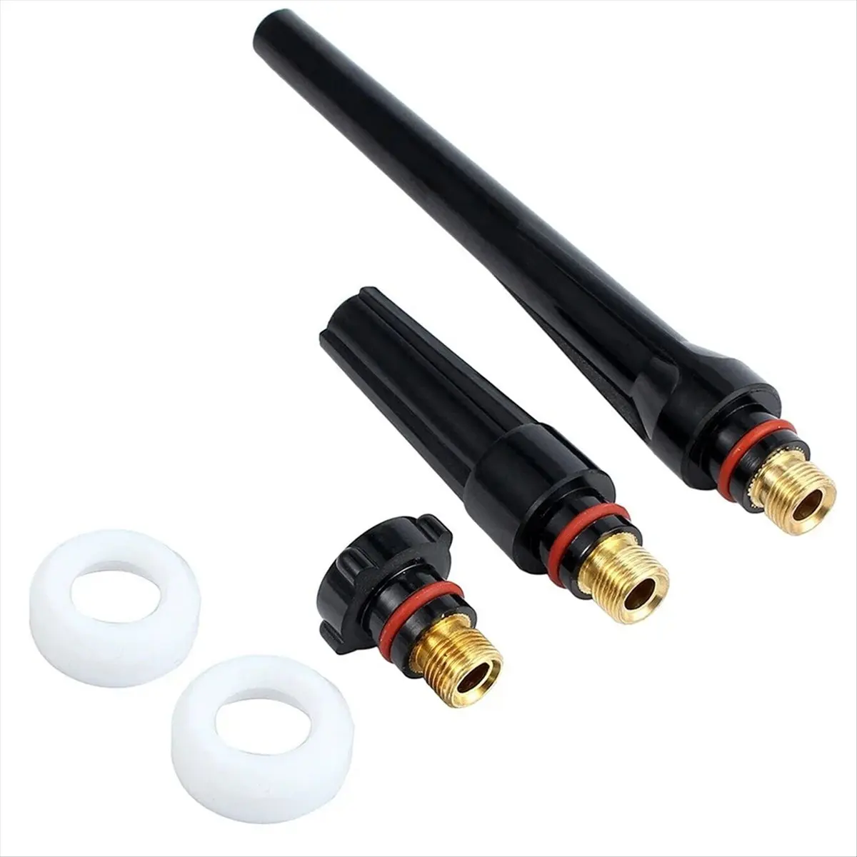 pqwn-55個入り-tig溶接トーチアクセサリーキット-tig-wp-17-18-26用-ガラスカップ-アルミナノズル-スタビーガスレンズ-tig機器対応
