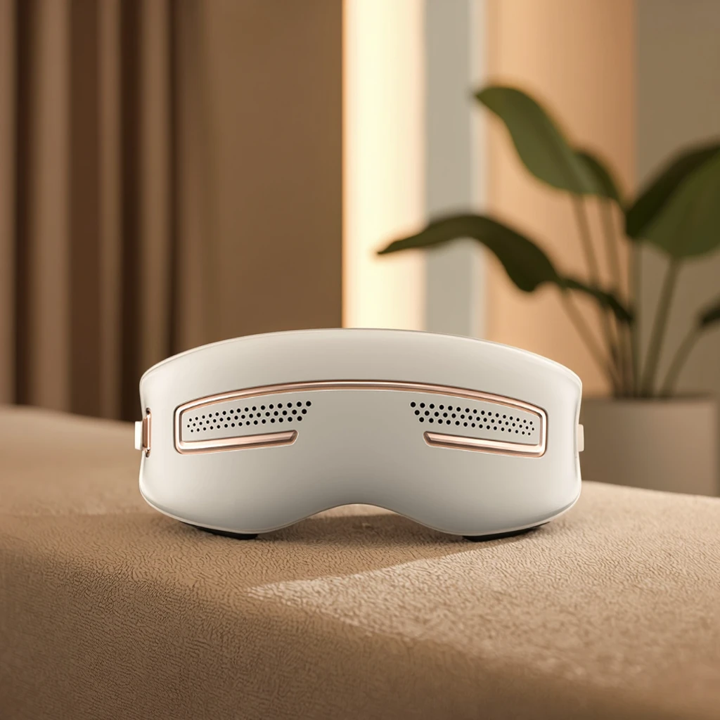 อุปกรณ์นวดบำรุงผิวรอบดวงตาแบบร้อนและเย็น สำหรับการดูแลผิวและผ่อนคลาย