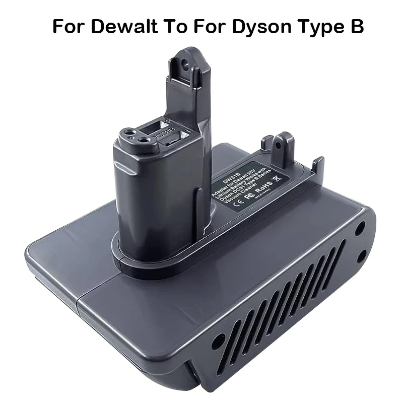 Suitable for DW31A DW31B Battery Adapter Converted To Suitable for Dyson Type A Type B Handheld Vacuum Cleaners