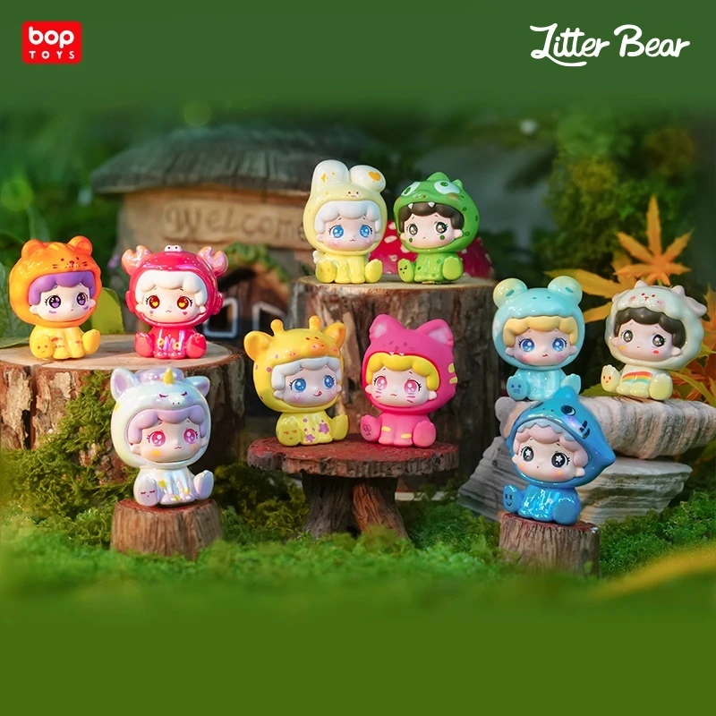 

New Little Dot Forest Wonderland Series Transparent Color Blind Box Mini Cute Grain Cute Desktop Ornament Collection Gifts