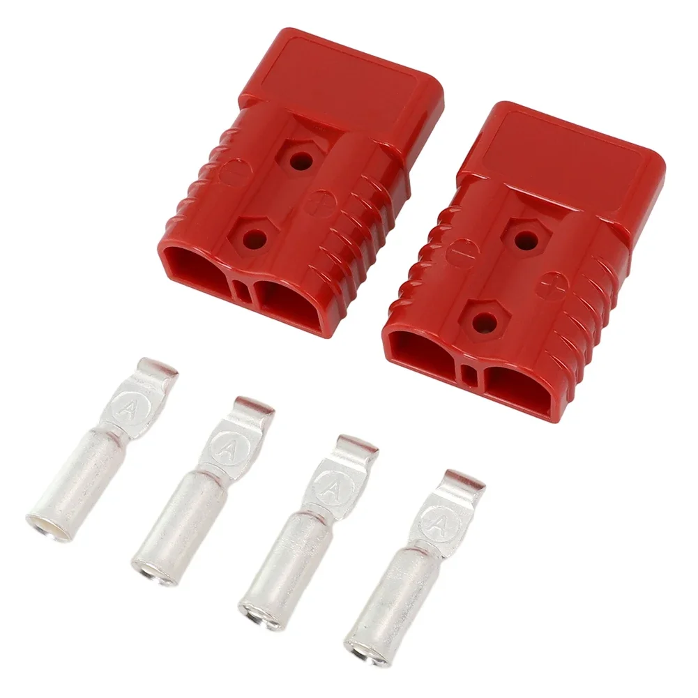 Industrial Strength Quality And Durability 2X For ANDERSON Plug Cable Terminal Battery Power Connector 175 Amp Gray Red