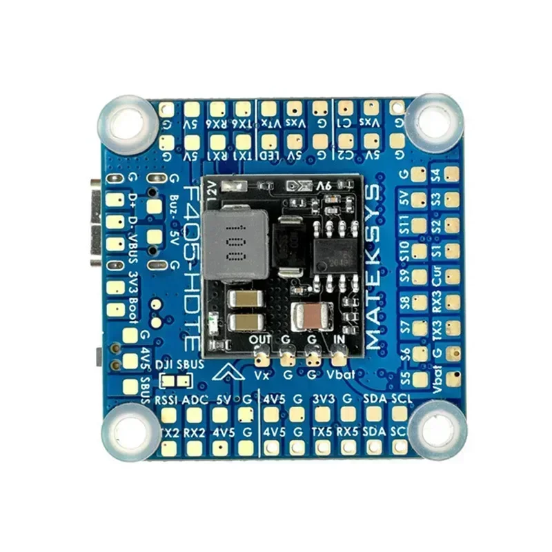 

MATEKSYS F405-HDTE - 3-12S Flight Controller 30X30mm