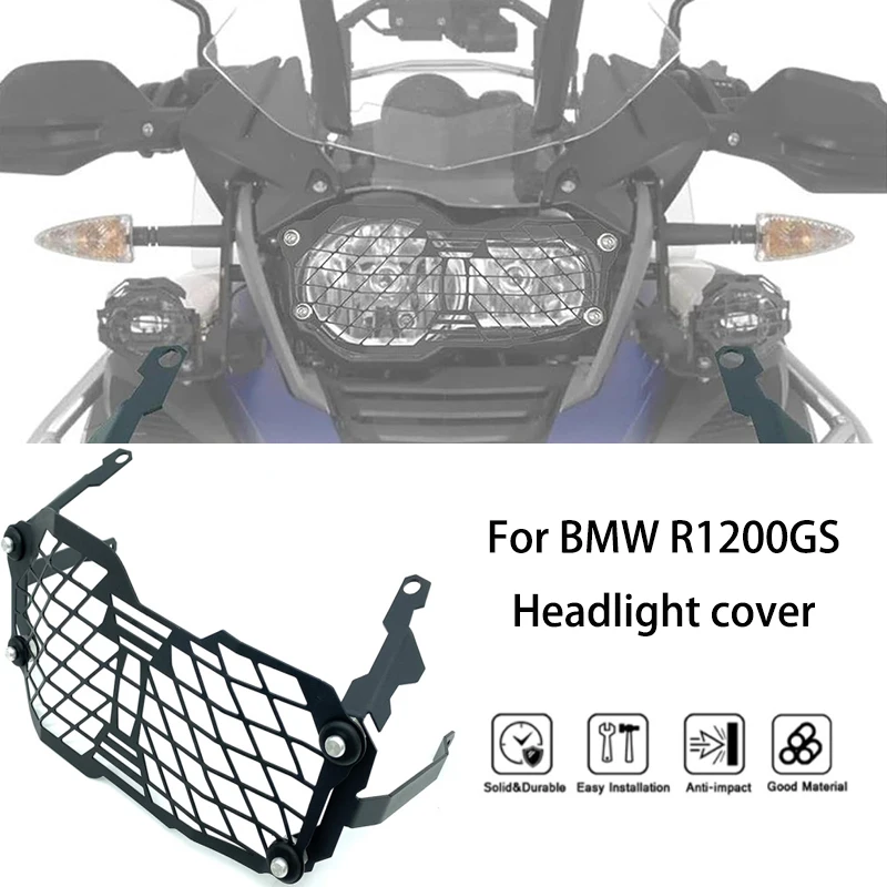 

MTKRACING для BMW R1200GS 2014-2018 крышка передней фары мотоцикла защитный чехол защитная решетка