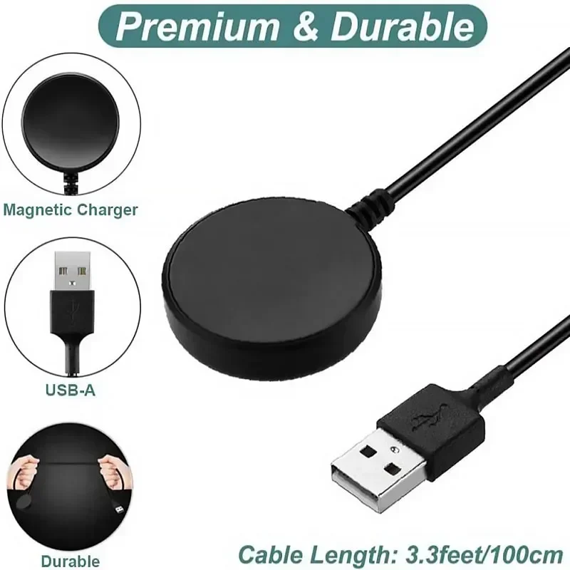 Magnetic Watch Wireless Charger Portable USB Cable Fast Charging Dock Station For Samsung Galaxy Watch 8 7 6 5pro 5 4 3 Active 2 image 4