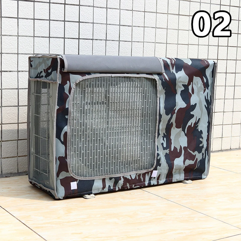 Large Size Outdoor Air Conditioner Cover Waterproof Dust Cover Anti-Snow Cleaning Bag Rainproof Sun-proof AC Unit Protection