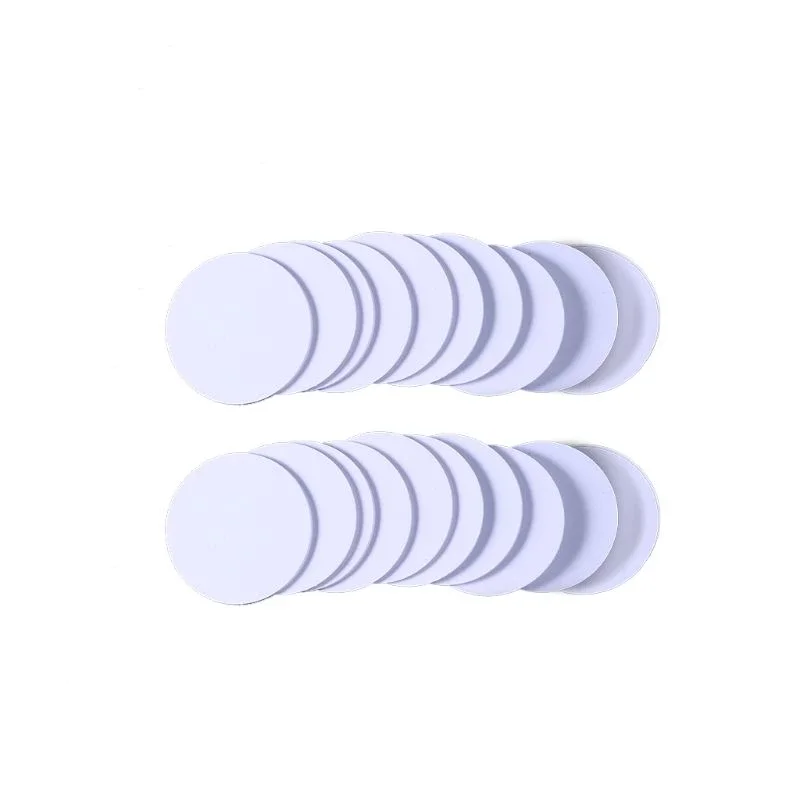 1/5/10PCS UID Smart Chip Sticker RFID Rewritable Clone Copier Tag 13.56Mhz NFC DuplicatorToken 1K S50 25MM Changeable Key