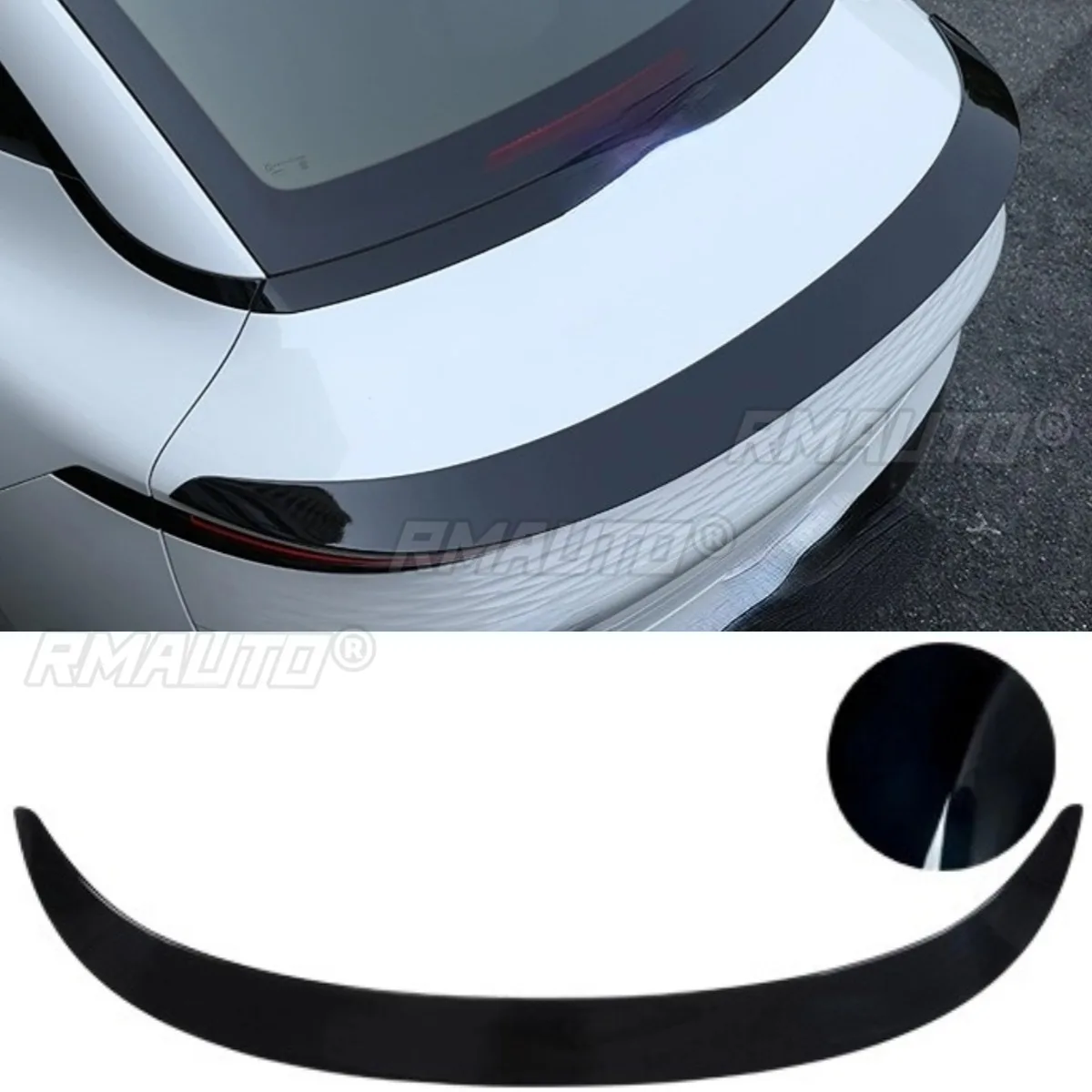 

Для Geely ZEEKR 007 комплекты для стайлинга, задний спойлер автомобиля, крыло, комплект кузова заднего крыла багажника