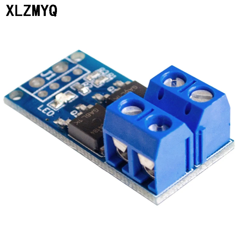 5pcs DC 5-36V 400W Dual High-Power MOS Field Effect Transistor Trigger Switch Driver Board PWM Control Electronic Switch Control