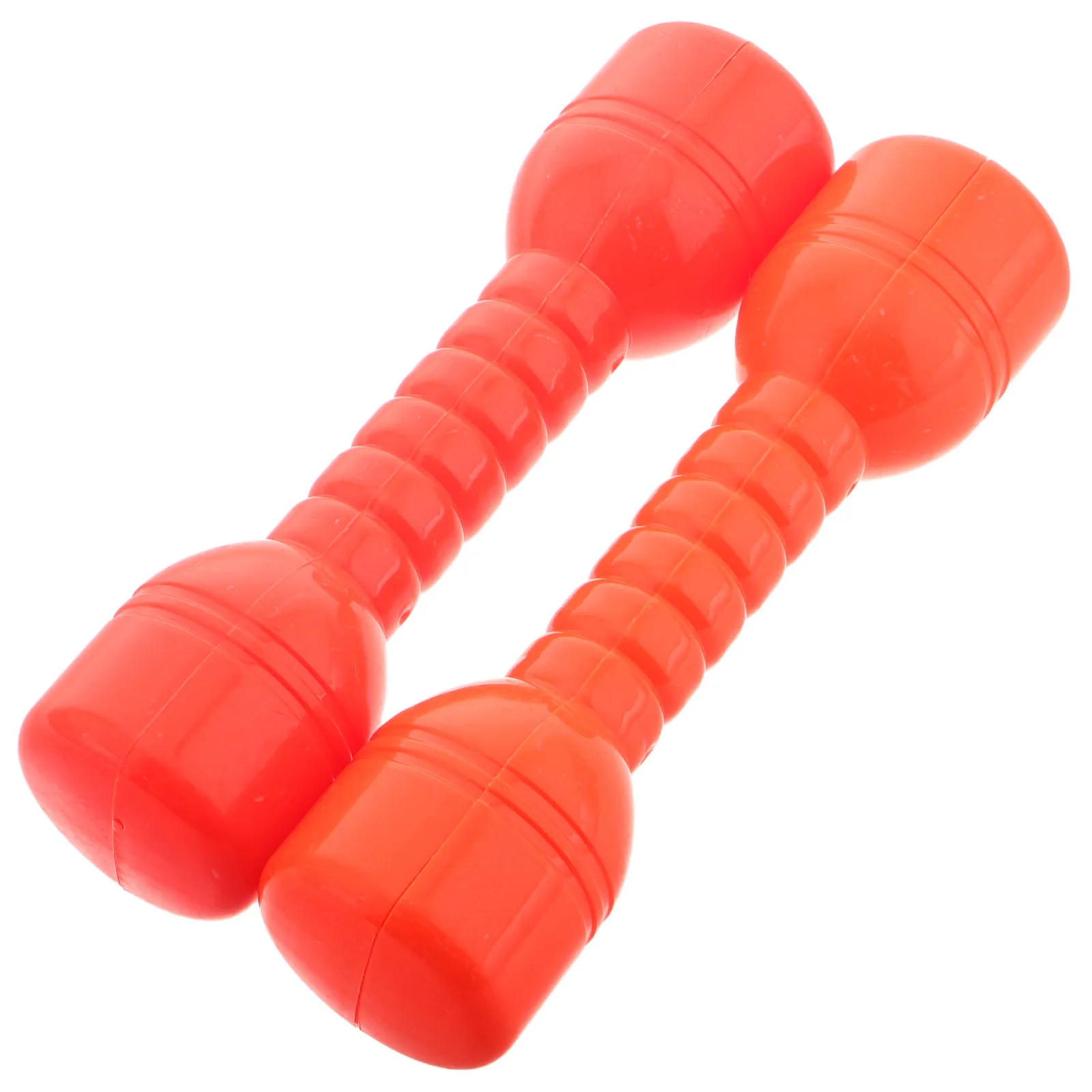 1Pair Kids Dumbbells Plastic ABS Safe Lightweight Child Sport Barbell for Toddler Gymnastics Dance Routine Strength Building