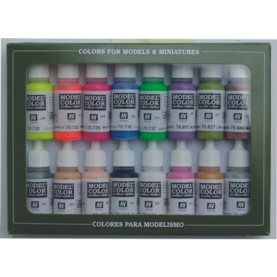

Acrylic Wargames Special Set #12, 17ml, 0.57 Fl Oz Pack of 16