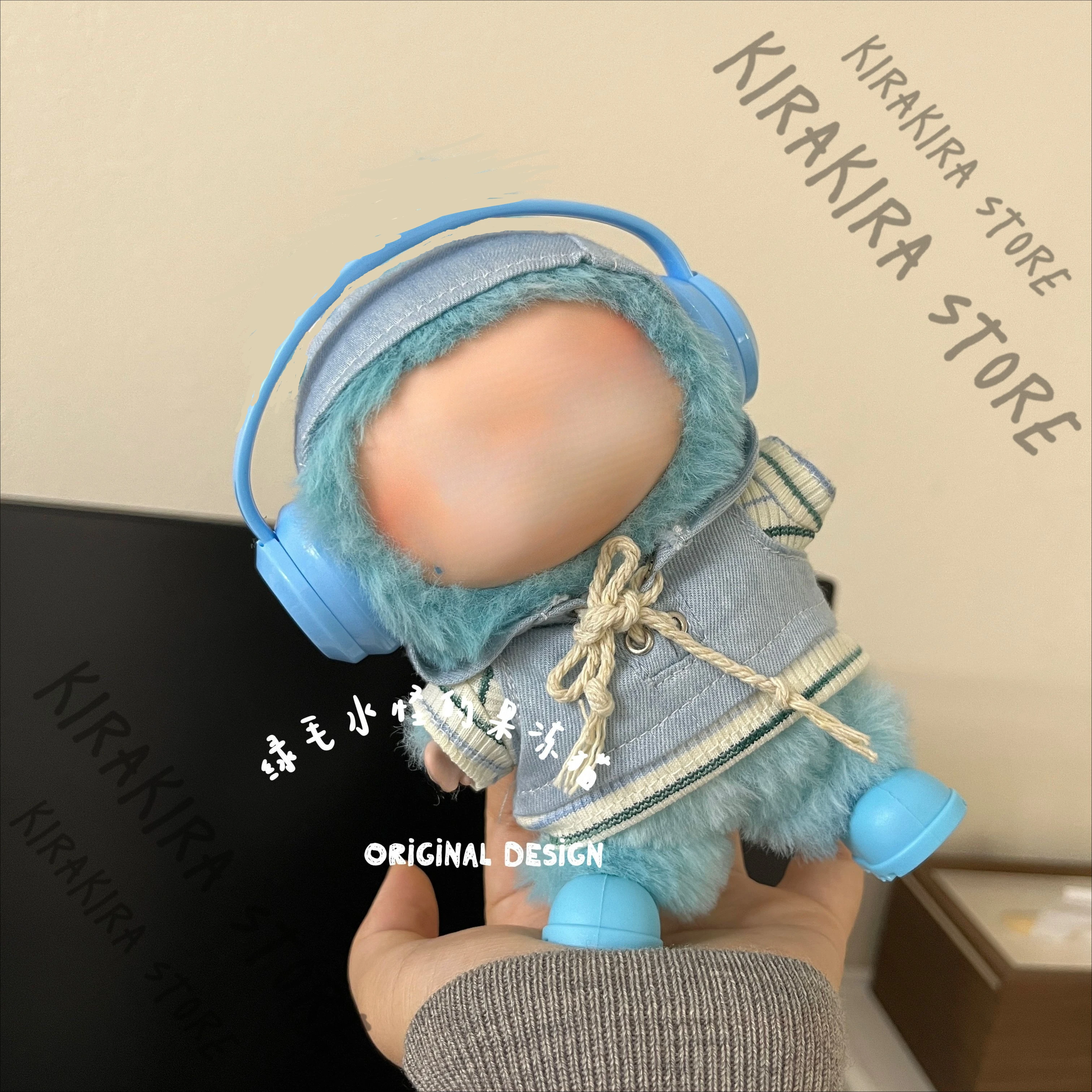 

15cm Cosplay Dog Costume Outfit Cute Stage Props Fitting Anime Clothes Cartoon Hallowmas 17cm Clothing Pendant Dress-up Suit