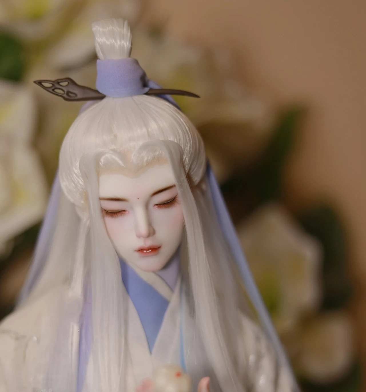 1/3 Scale Ancient Costume BJD Wig Doll Accessories Hanfu Antique Style Hair Retro Samurai Wigs For BJD/SD SD13 SSDF Uncle C1896