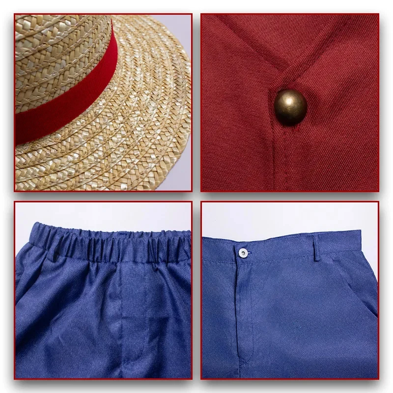 ▶ ❤ Kostum Cosplay Film Luffy - Kids Cosplay Anime ulasan dan harga